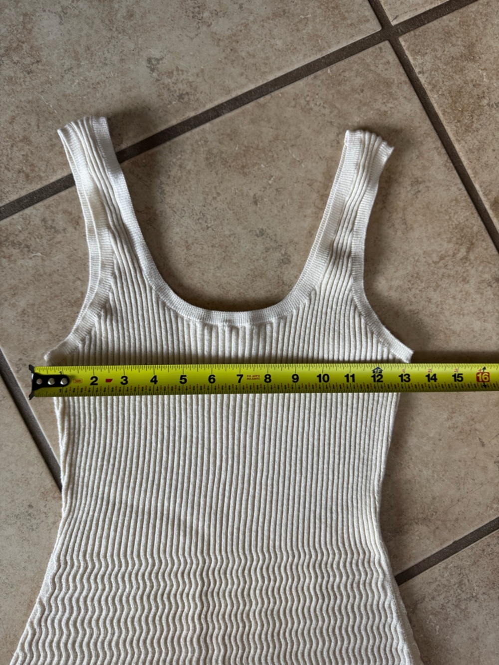 Everlane Cream Crochet Tank Dress - Picture 8 of 10